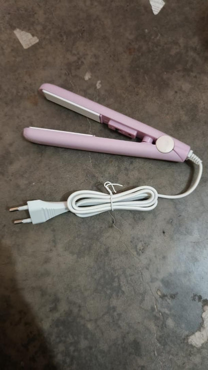 2-in-1 Mini Hair Straightener and Curler